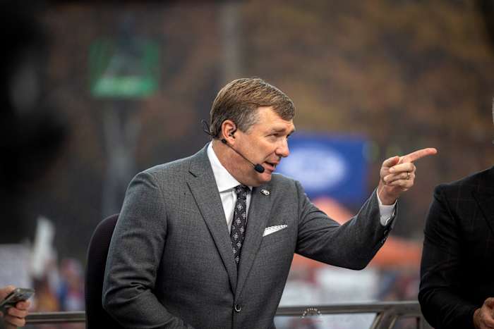 Georgia head coach Kirby Smart on College Gameday 